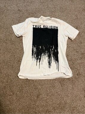 Men’s Authentic True Religion Men’s White Graphic T-Shirt